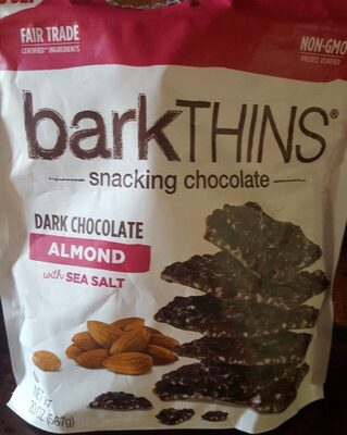 Snacking Chocolate Dark Chocolate Almond With Sea Salt