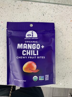 Organic Mango + Chili Chewy Fruit Bites