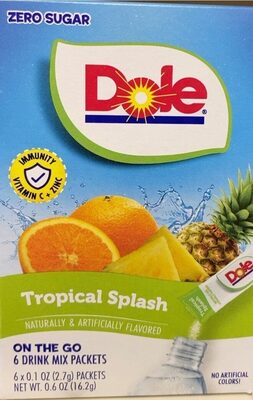 Tropical Splash front packaging