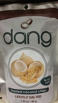 Toasted coconut chips