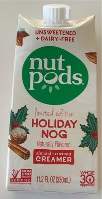 Holiday Nog Almond + Coconut Creamer