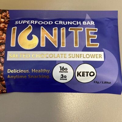 Salted Chocolate Sunflower Crunch Bar