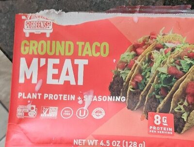 Plant-Based Me'eat Ground Taco