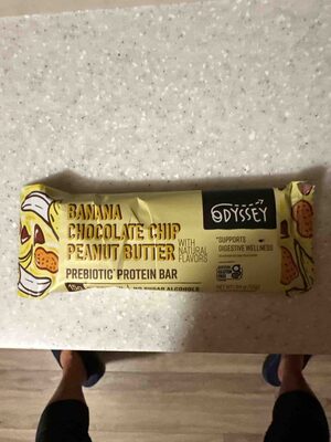 Banana Chocolate Chip Peanut Butter Prebiotic Protein Bar