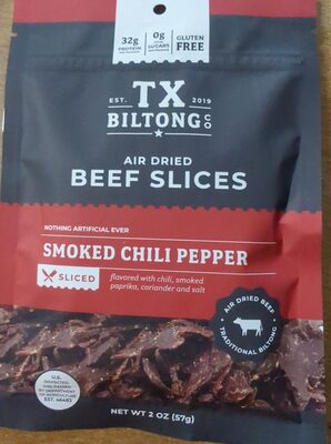 Smoked Chili Pepper Air Dried Beef Slices