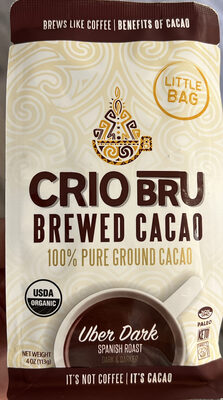 Crio Bru Brewed Cacao Uber Dark Spanish Roast