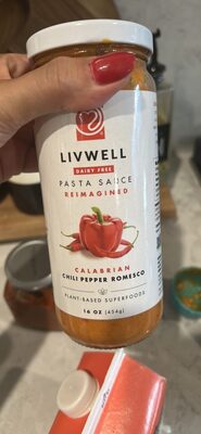 Calabrian Chili Pepper Romesco Pasta Sauce