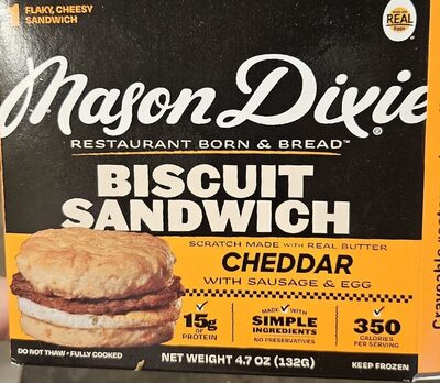 Cheddar Breakfast Sandwich