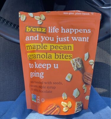 Maple Pecan Granola Bites