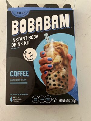 instant boba drink packs coffee