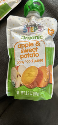 Apple & Sweet Potato Baby Food Puree
