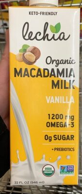 Macadamia Milk Vanilla