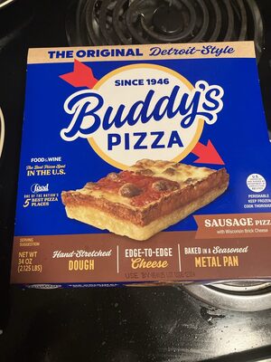 Sausage Pizza with Wisconsin Brick Cheese