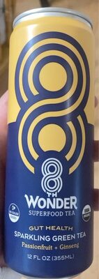 Passionfruit + Ginseng Sparkling Green Tea