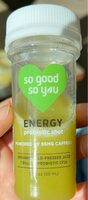 Energy probiotic shot