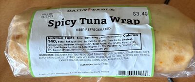 Spicy Tuna Wrap