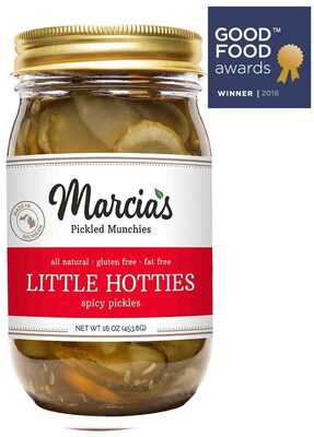 Little Hotties Spicy Pickles front packaging