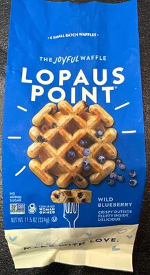 Wild Blueberry Waffle