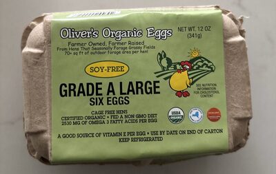 Grade A Large Eggs front packaging