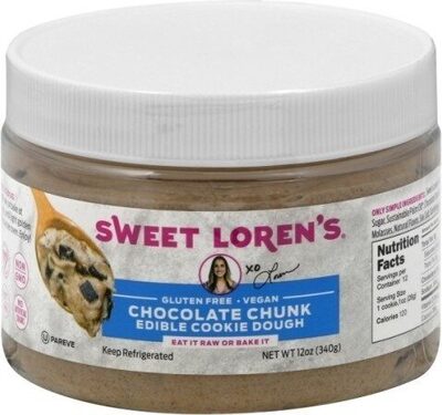 Gluten Free Chocolate Chunk Edible Cookie Dough