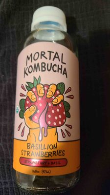 Basillion Strawberries Kombucha