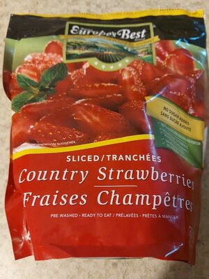 Sliced Country Strawberries