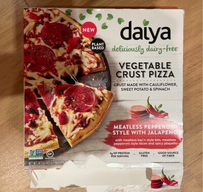 Meatless Pepperoni Style With Jalapeno Pizza