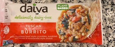 Tuscan Burrito front packaging