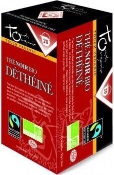 TOuch Organic Thé Noir Bio Detheine