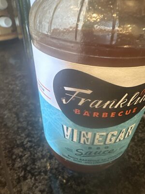 Vinegar barbeque sauce front packaging