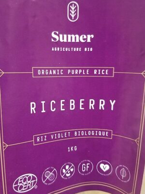 Organic Purple Rice Riceberry