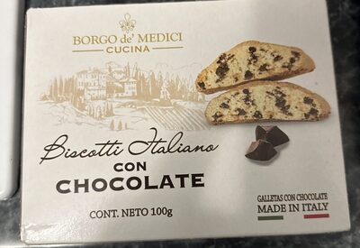 Biscotti Italiano con Chocolate