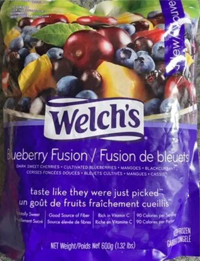 Blueberry Fusion / Fusion de bleuets front packaging
