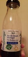 Jus de bleuets sauvages