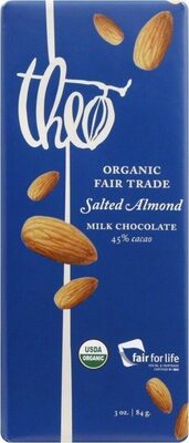Milk choc sltd almnd