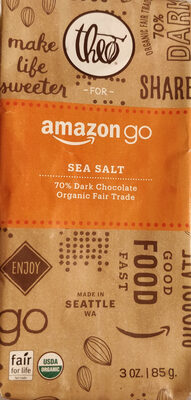 Sea salt 70% dark chocolate
