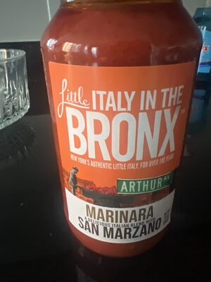 Italian tomatoes & slivers of fresh garlic