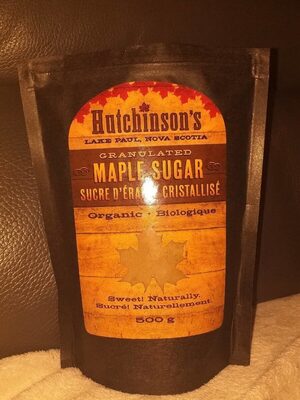 Sucre d'érable cristallisé 500g