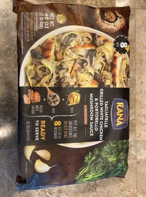 Tagliettelle Grilled White Chicken & Portobello Mushroom Sauce