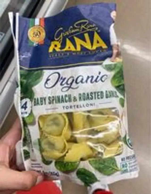 Baby Spinach & Roasted Garlic Tortelloni