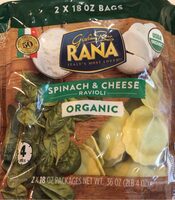 Spinash & Cheese Ravioli