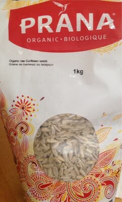 Organic Raw Sunflower Seeds front packaging