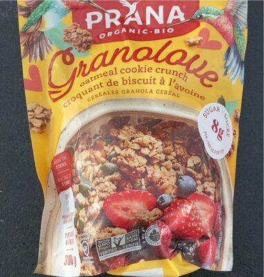 Granolove oatmeal cookie crunch