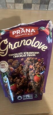 Granolove Chocolate Strawberry front packaging