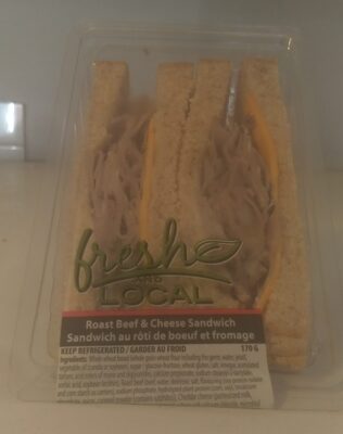 Roast Beef & Cheese Sandwich