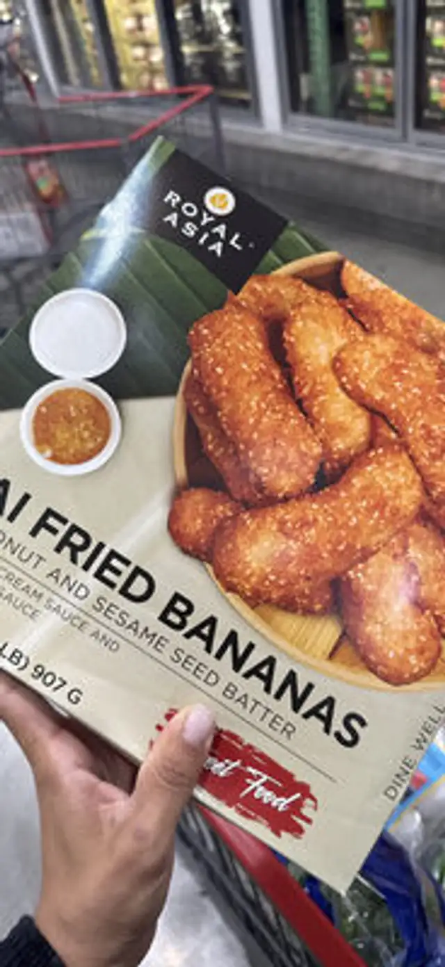 Thai Fried Bananas front packaging