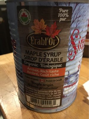 Sirop d'érable