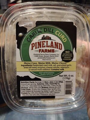 Cheese Curds Garlic Dill