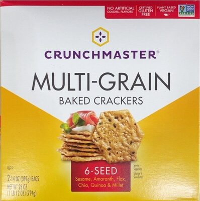 Multi-Grain Crackers 6-Seed