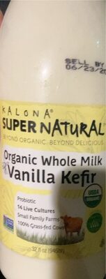 Organic Kefir - Vanilla